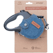 Laisse à enrouleur Denim bleu clair