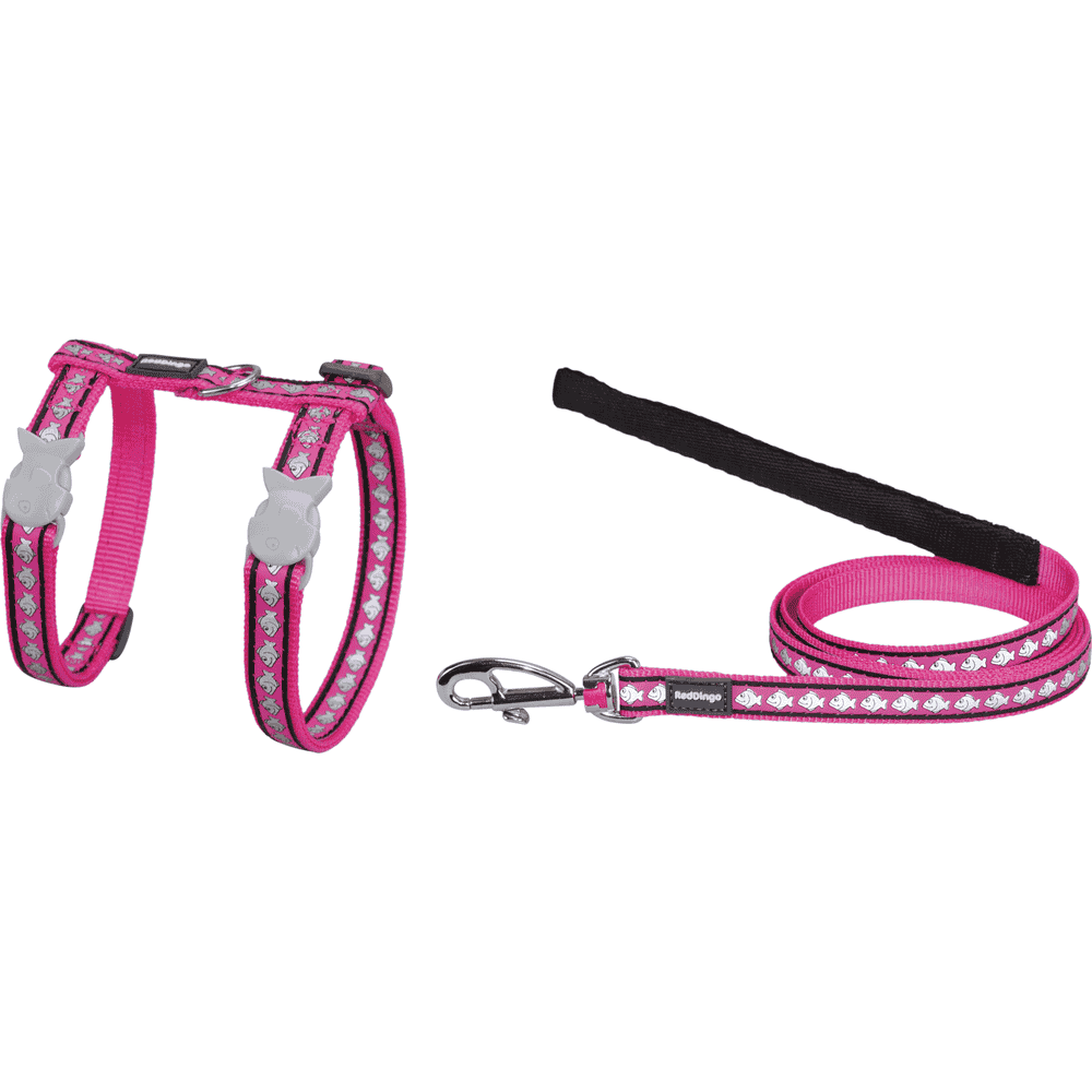 Harness &amp; leashes for cats Reflect Fish XS