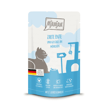 Zarte Ente & Geflügel an leckeren Möhrchen
