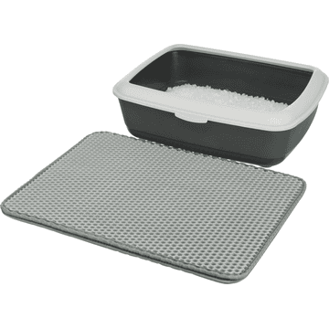 Litter mat for litter boxes