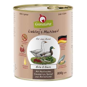 Hund - Liebling's Mahlzeit Ente &amp; Gans