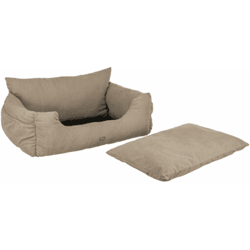 Autositz doppelt, taupe