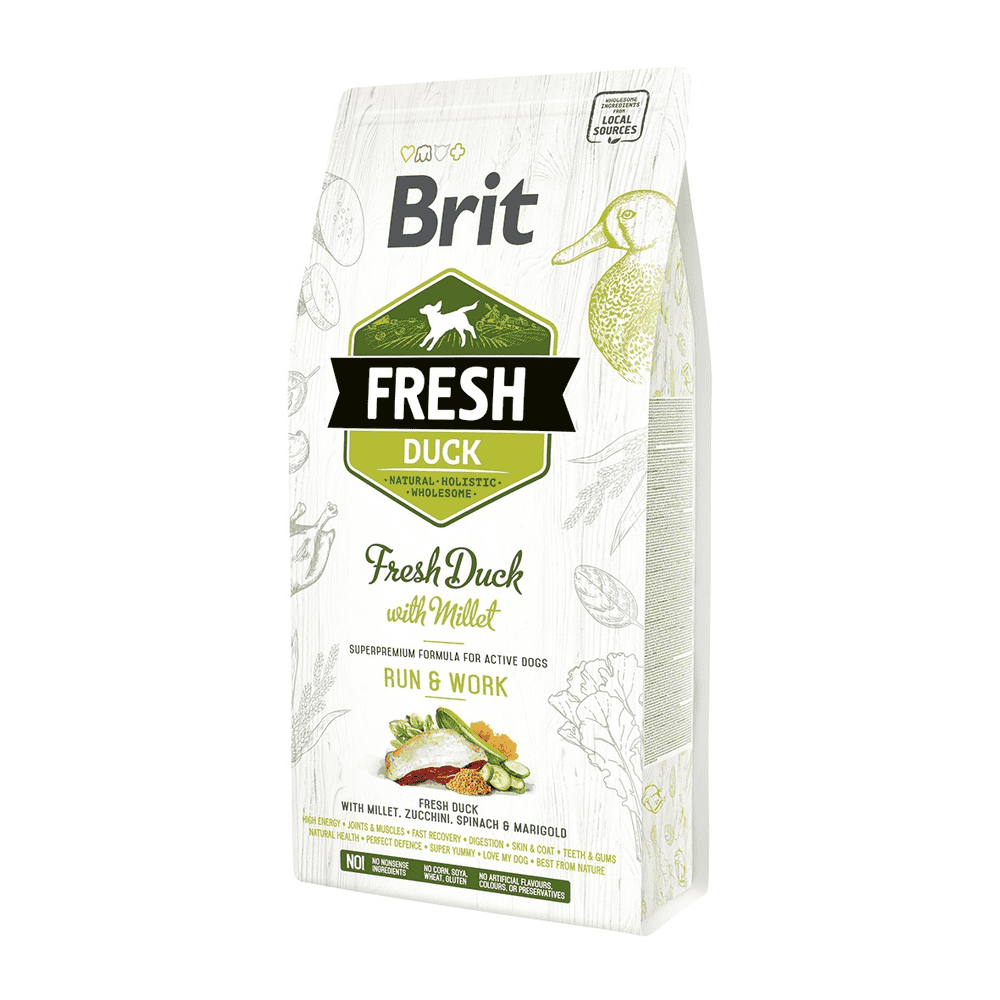 Fresh Dog - Duck with Millet - Active, Run & Work