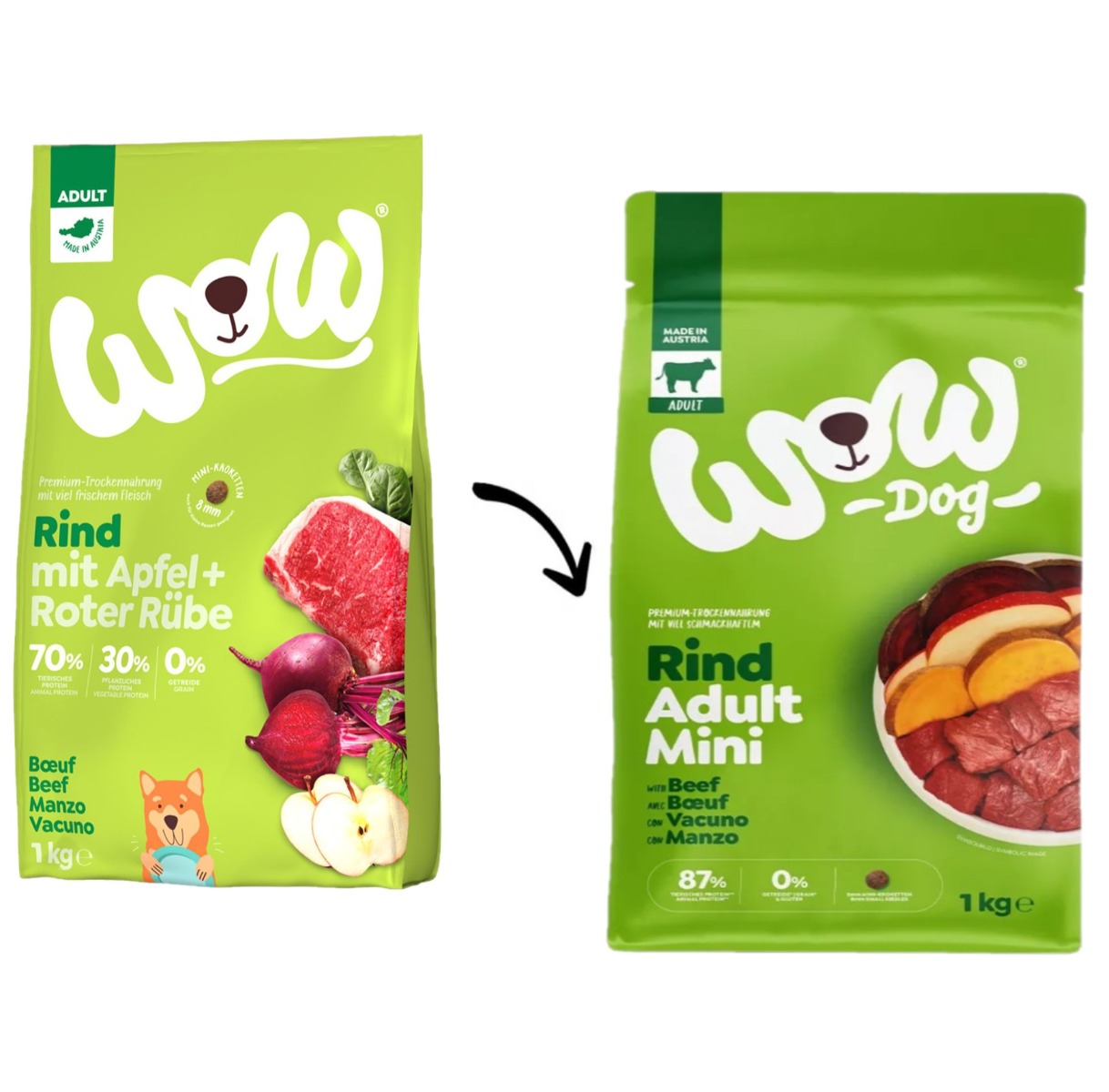 Adult Mini Boeuf et Epinards