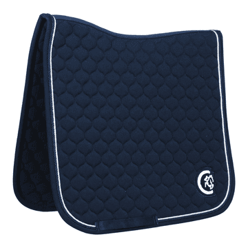 Saddle pad onion quilt 3D Logo Dressage
