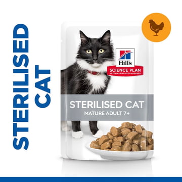 Feline Sterilized Mature Adult 7+ Chicken - Fresh pouches