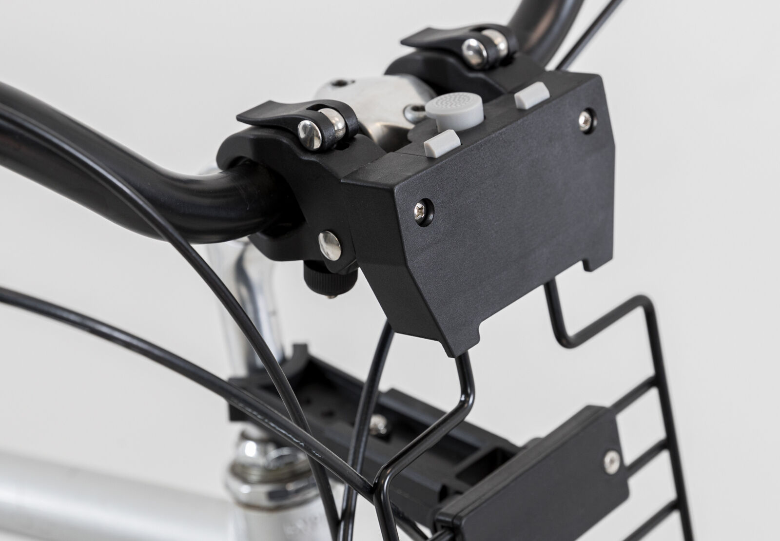 Front-Fahrradkorb mit Netz