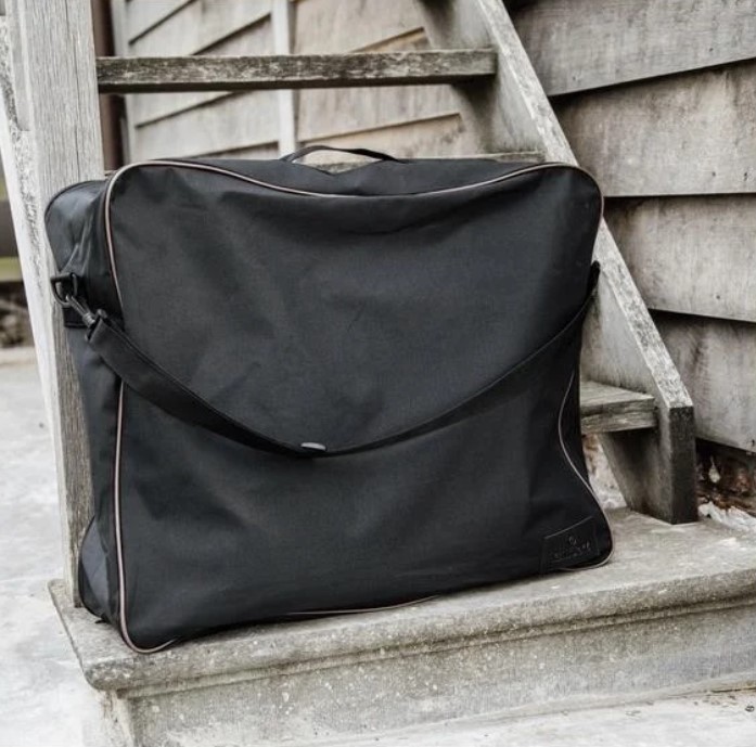 Scraping bag black