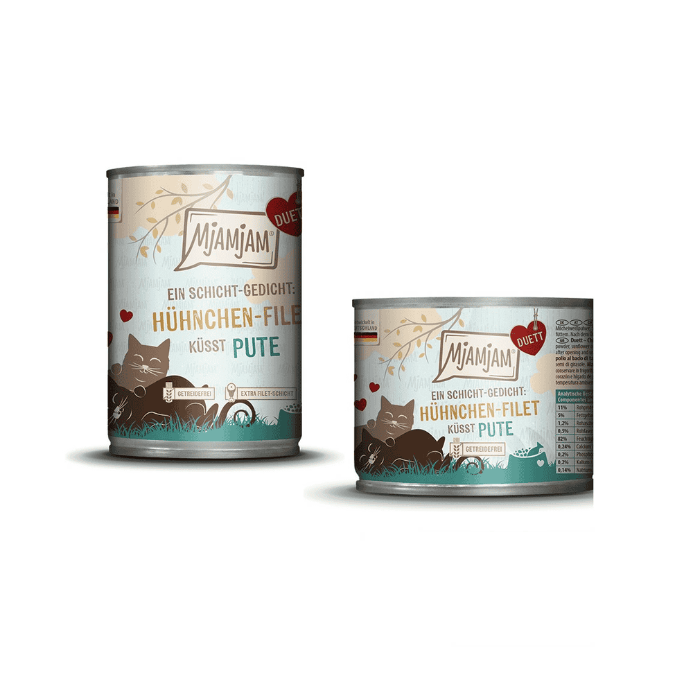 Duett - Hühnchen-Filet küsst Pute (poulet embrasse la dinde)