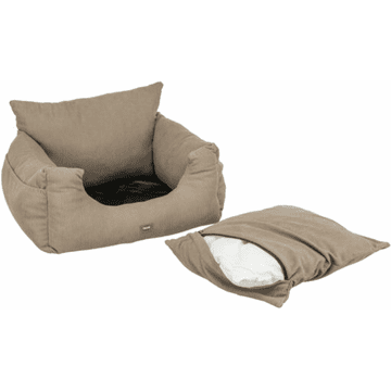 Siège de voiture, taupe