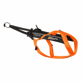 Free Motion Harness 5.0 Black/Orange