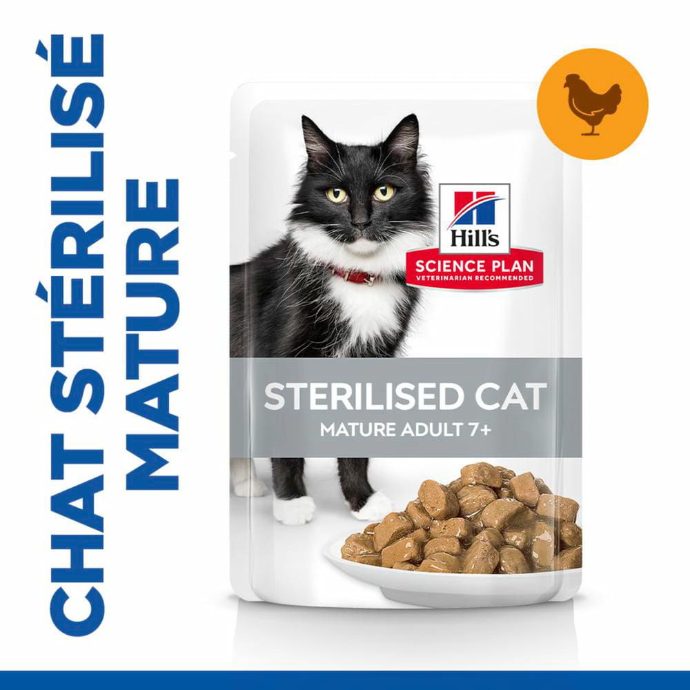 Feline Sterilised Mature Adult 7+ Chicken - Sachet