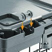 Superior faltbare Metallgitter-Box