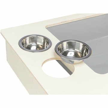 Station d'alimentation pour lapins