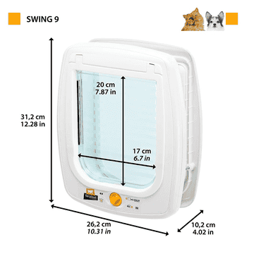 Ferplast Katzen- und Hundetüre Swing 9