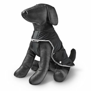 Dog coat sport black