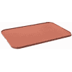 Tapis pour écuelle Bevel, terracotta
