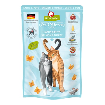 Chat - DeliCatessen Saumon & Dinde