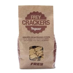 Crackers avec gingembre