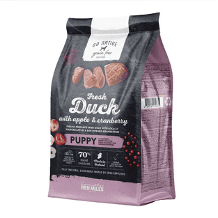 Puppy with Organic Duck Dry Dog Food