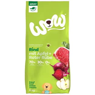 Adult Rind mit Spinat