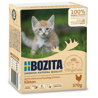 Kitten Bouchées en sauce au poulet