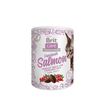 Care Cat Snack - Superfruits Salmon for sterilised cats