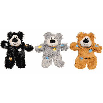 Katzenspielzeug Kong Cat Softies Patchwork Bear