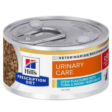 Feline c/d Multicare Stress Urinary Care Ragout Stew flavoured with tuna and added vegetables - Dose