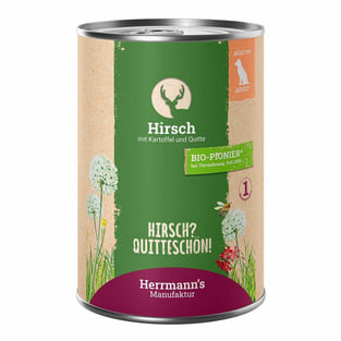 Selection Hirsch mit Kartoffel und Quitte