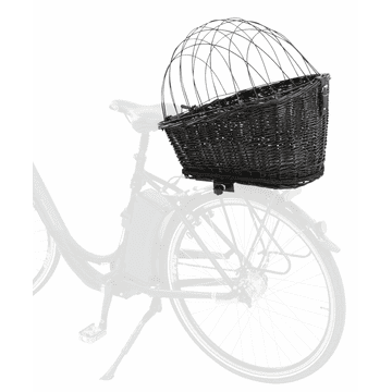 Fahrradkorb mit Gitter