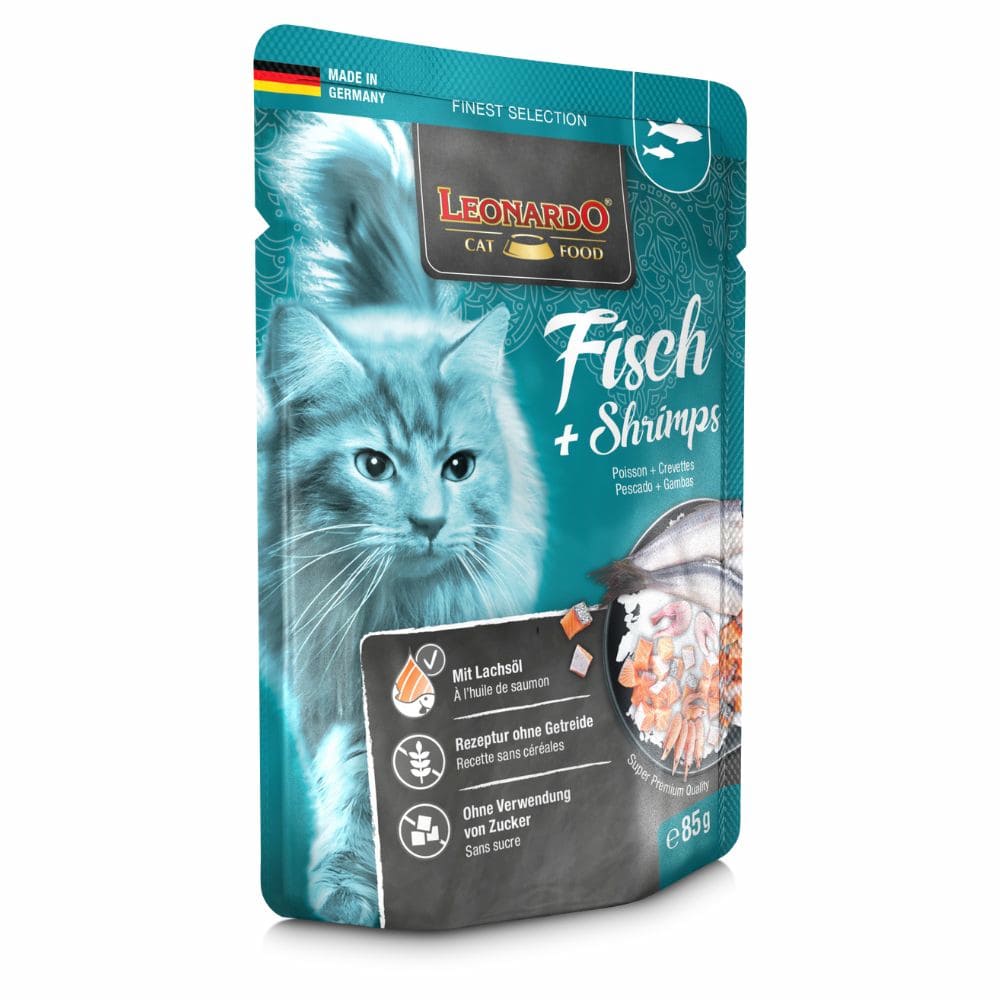 Menu im Frischebeutel Fischsorten