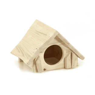 Natural wooden house bungalow