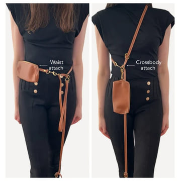 The Companion - Leather Dog Walking Pouch