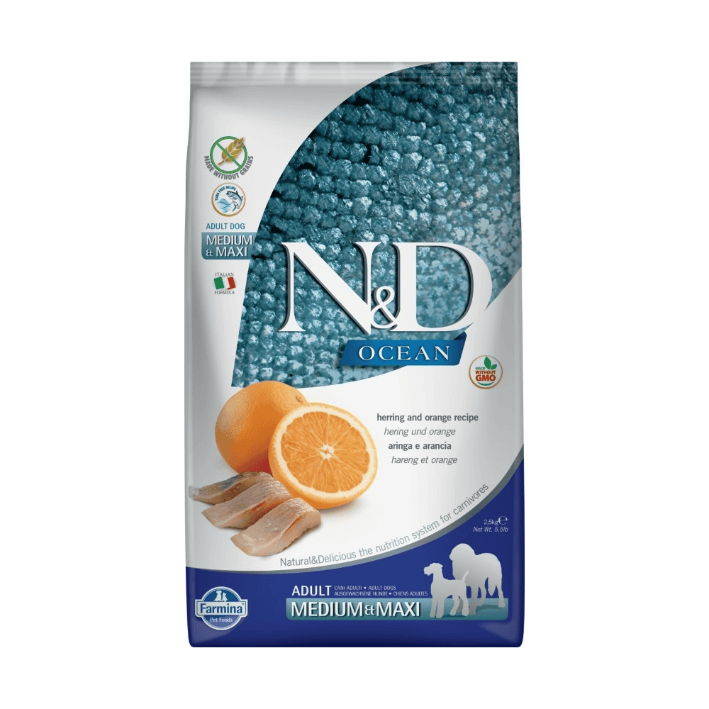 Canine  Adult Med/Max Hering Orange
