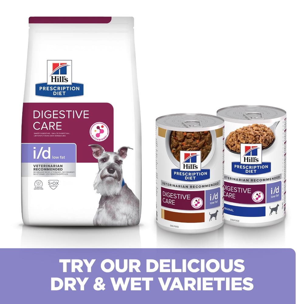 Canine i/d Low Fat Digestive Care - Can
