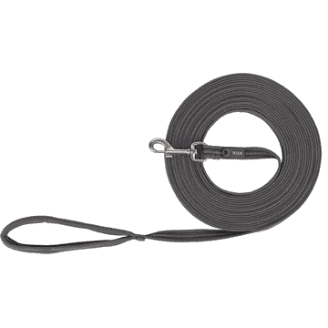 Fusion drag line, rubberized