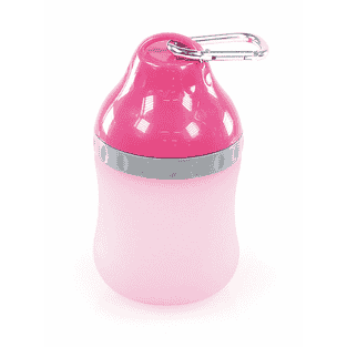swisspet Silikon-Reise-Wasserflasche rund
