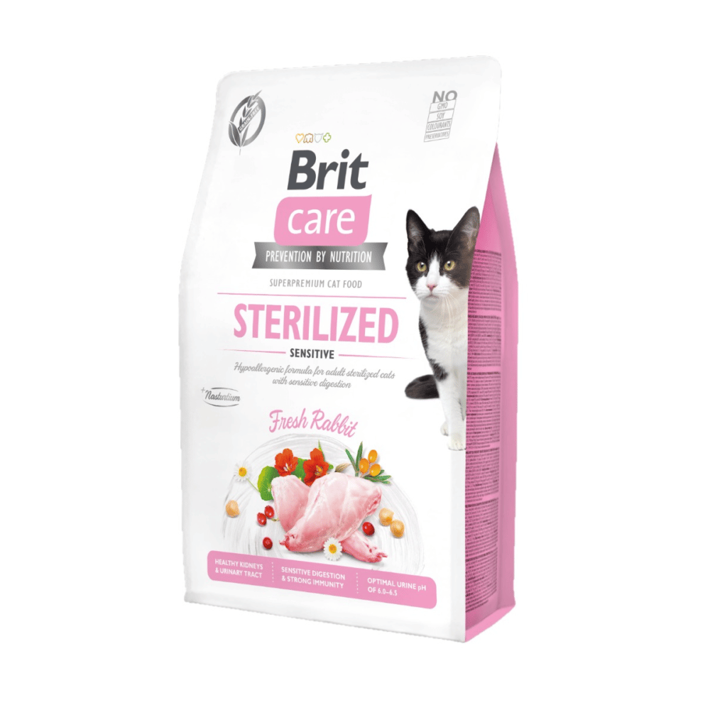 Care Cat Grainfree - Rabbit -Sterilized Sensitive
