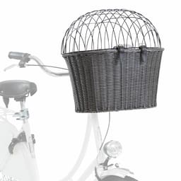 Panier avant pour vélo avec grille