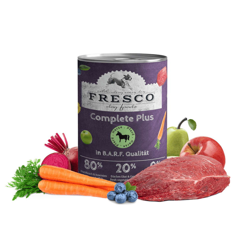 Nassbarf Complete Plus (haltbares BARF) Pferd