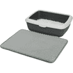 Litter mat for litter boxes
