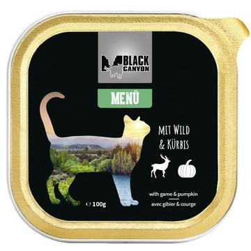 Cat Menu Gibier & Courge