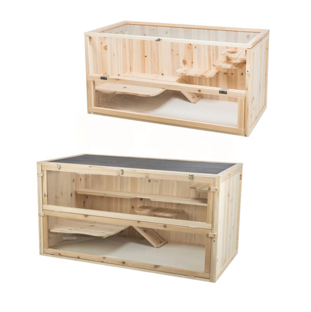 Mice wooden enclosure