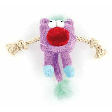 swisspet Jouet pour chien Piggy Cube, violet, avec son