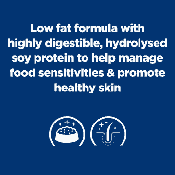 Canine z/d Low Fat Hydrolyzed Soy