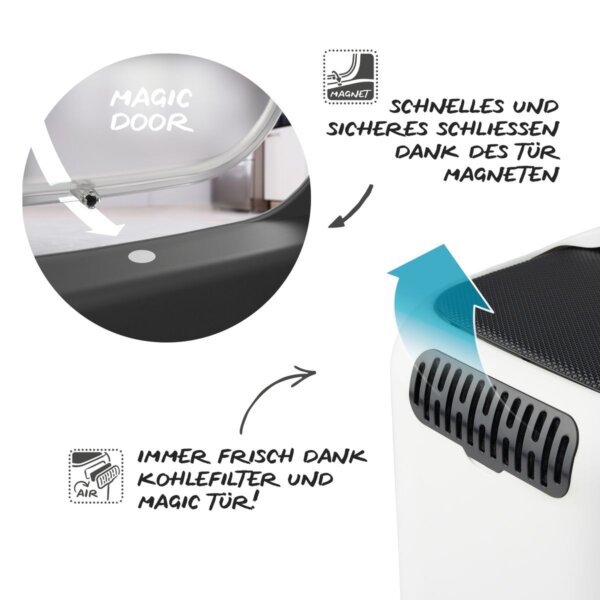 Biala Toilette pour chats