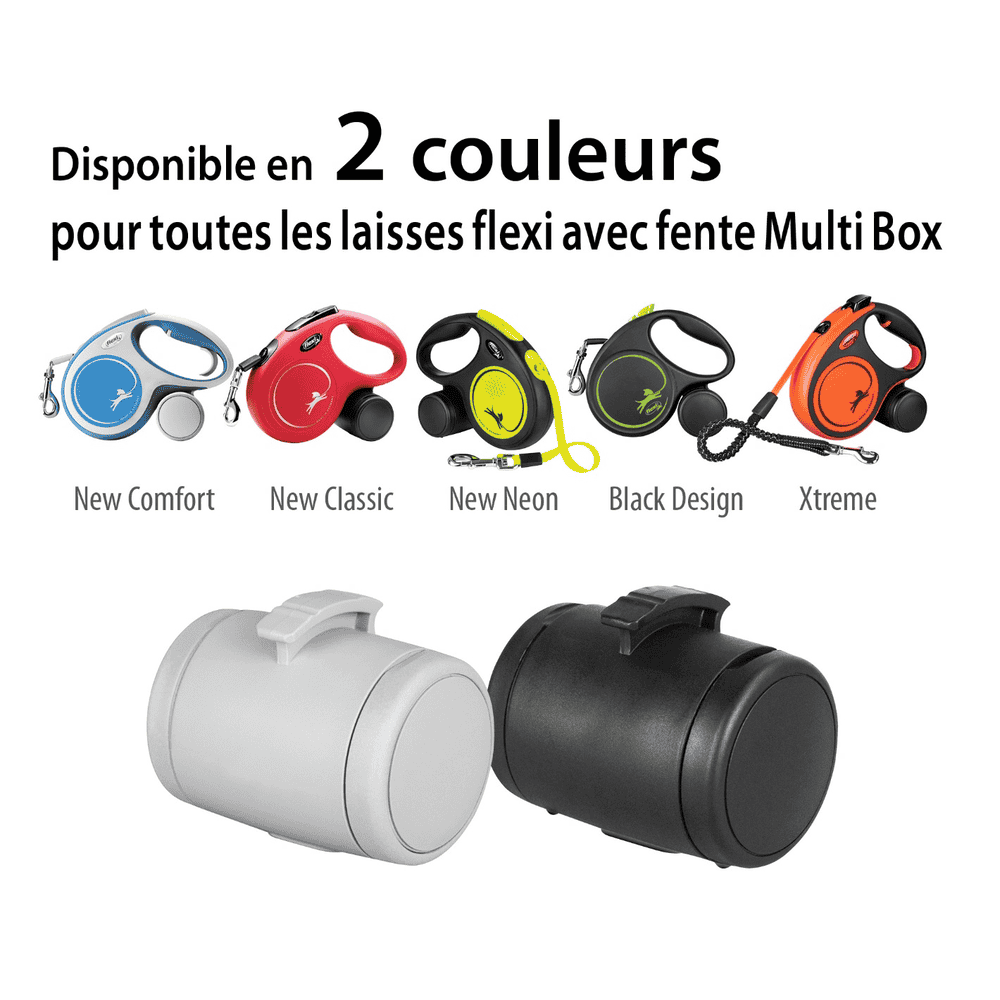 Multi Box pour laisse à enrouleur flexi