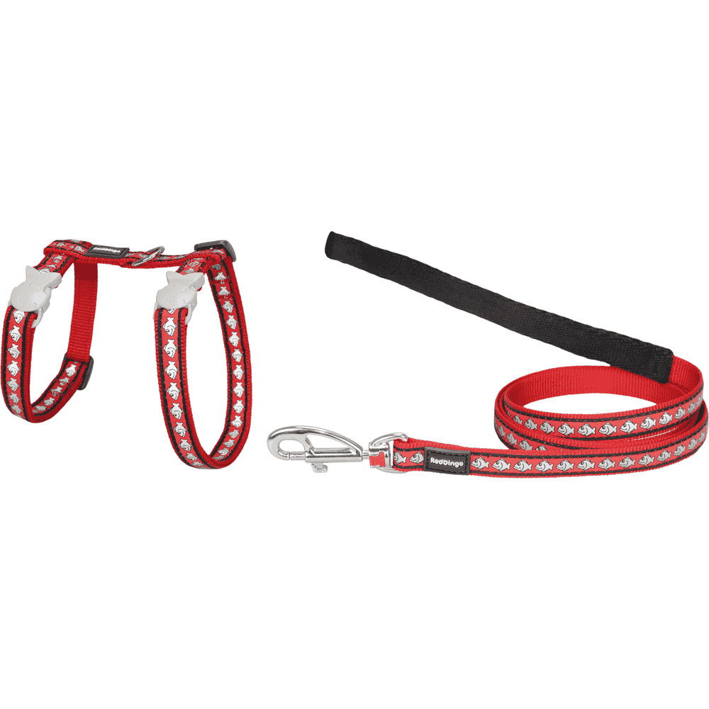 Harness &amp; leashes for cats Reflect Fish XS