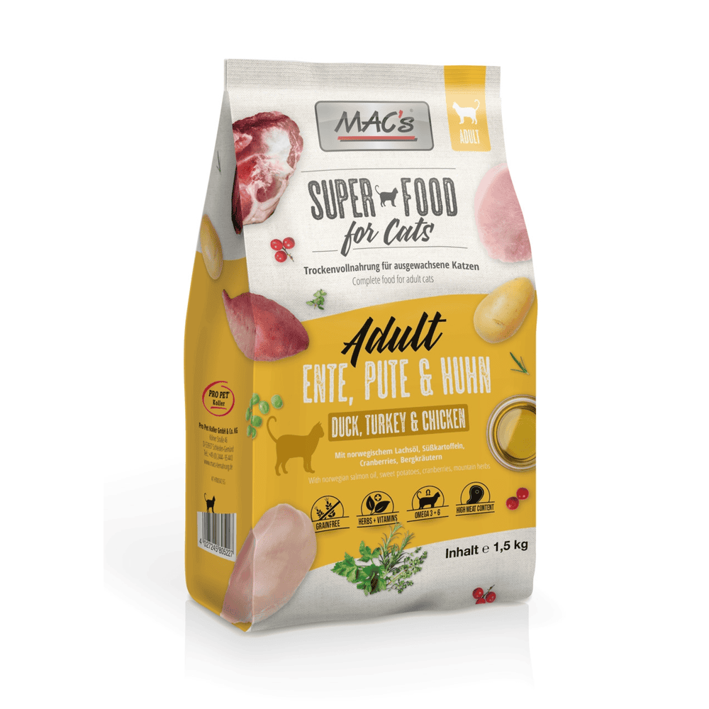 CAT Adult Canard, Dinde & Poulet